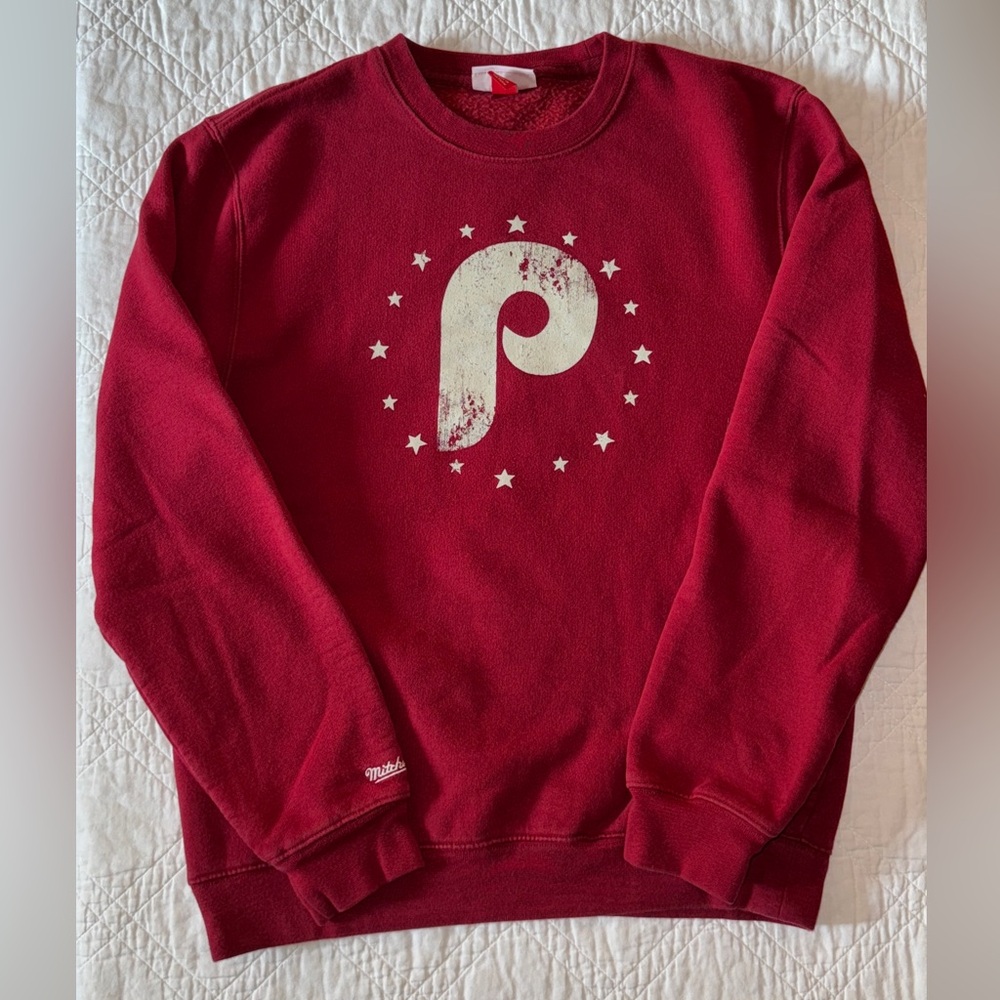 Philadelphia Phillies Crew Neck Pullover | Size Medium